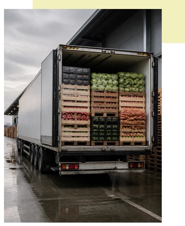 Перевозка плодоовощной продукции в Красноуфимск по цене от 5079 р. | Агросервис-Крф
