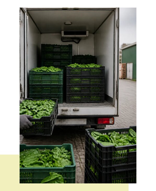 Перевозка шпината в Красноуфимск с сохранением свежести продукции